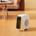 SWOTU Portable Ceramic Space Heater - Quick Heating, Adjustable Thermostat, Overheat Protection - Compact and Energy-Efficient for Home and Office Use