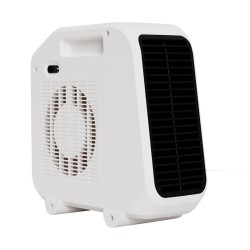 SWOTU Portable Ceramic Space Heater - Quick Heating, Adjustable Thermostat, Overheat Protection - Compact and Energy-Efficient for Home and Office Use