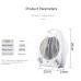 SWOTU Mini Portable Electric Space Heater - Energy-Efficient, Safety Features, and Compact Design for Quick and Convenient Heating in Any Room